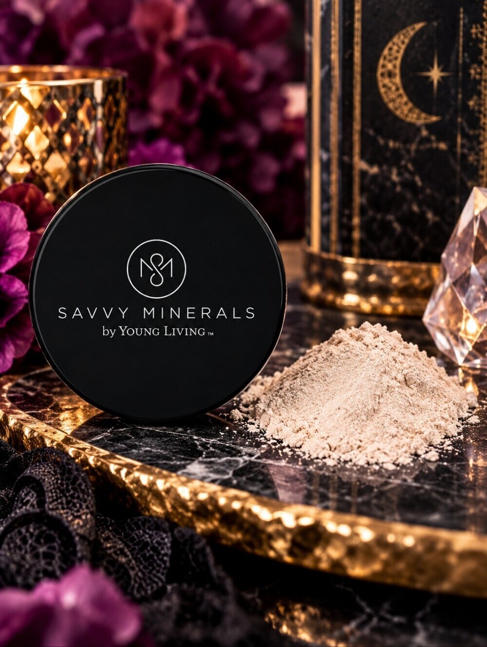 NEW Savvy Minerals by Young Living Veil Matte Finishing Powder 5g